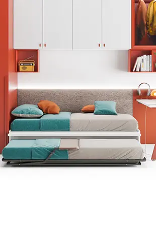 Divano Zafiro con secondo letto estraibile
