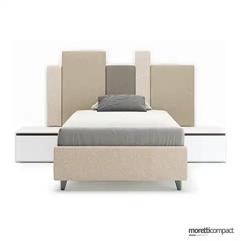 Sommier con testata Tetris