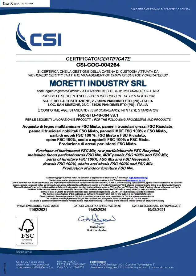Certificato ISO 9001