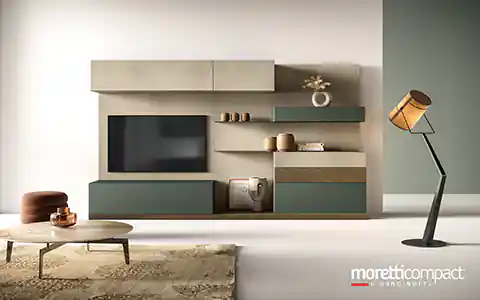 Living con boiserie