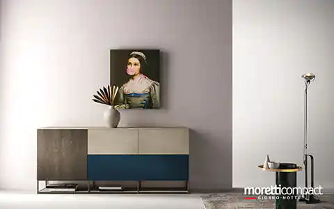 Madie con base in profilato alluminio