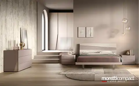 Camera con gruppo Brezza e letto in pannello